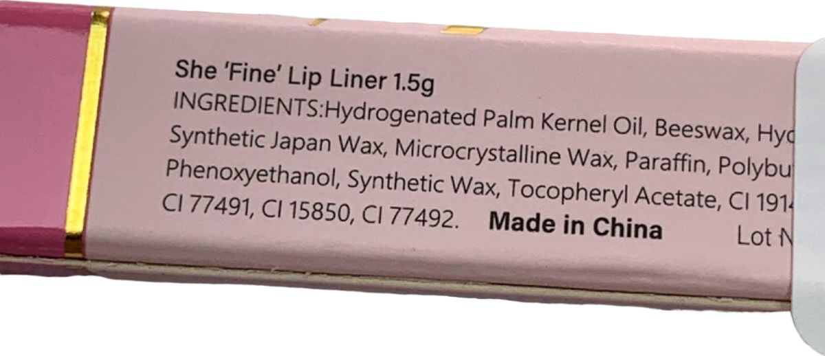 SheGlam Fine Lip Liner Diva 4EVA 1.5g