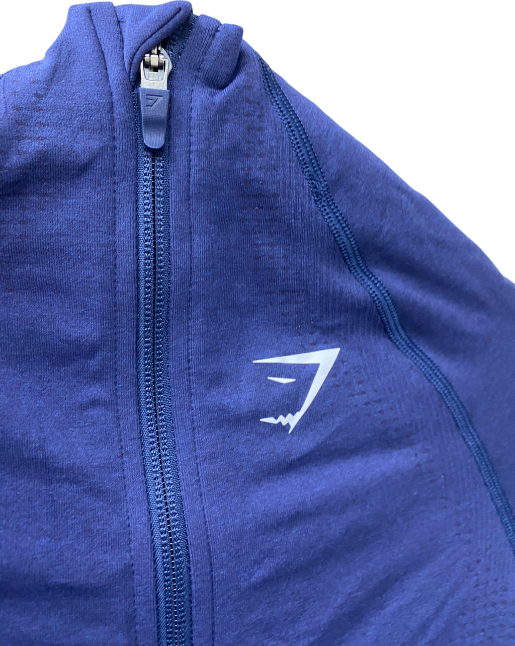 gymshark Blue Vital Seamless Tight Tracktop UK XS