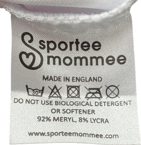 sportee mommee White Tank Top UK M