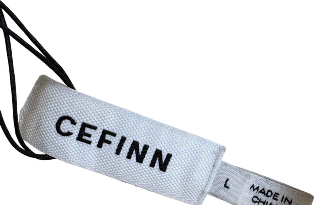 Cefinn Cream Janie Cashmere Blend Funnel Neck Sleeveless Jumper UK L