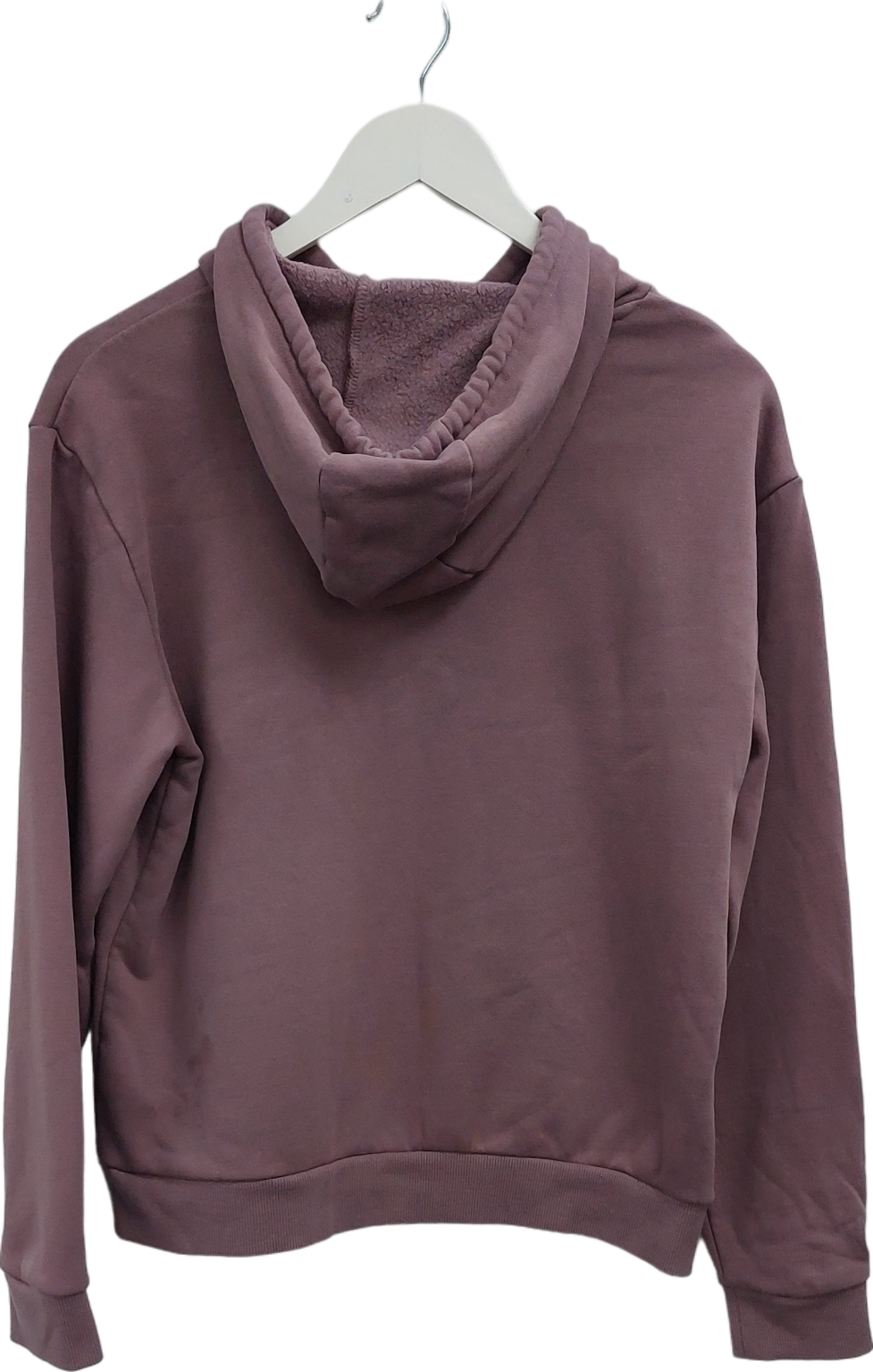 Rare Beauty Purple Embroidered Logo Hoodie UK M