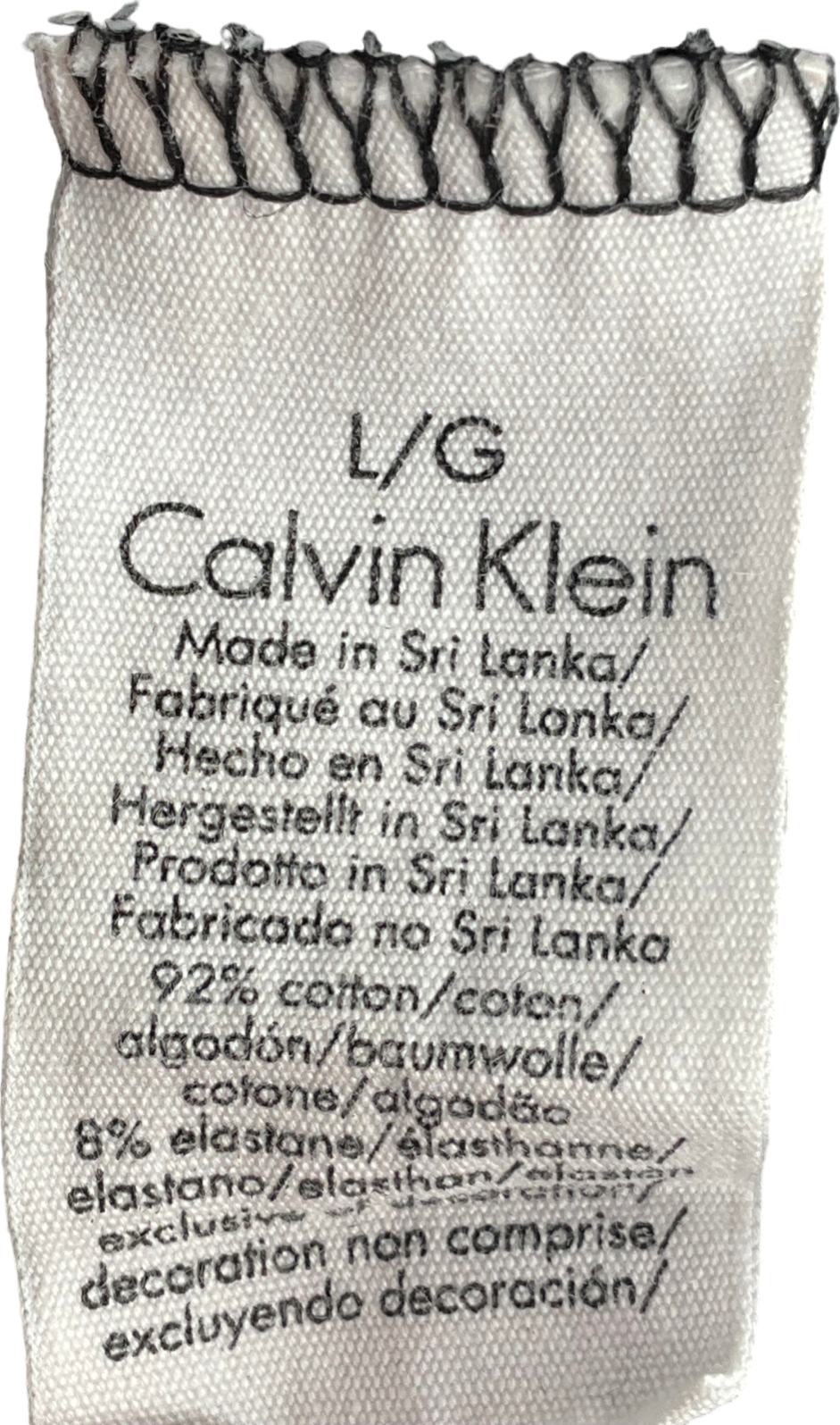 Calvin Klein Jeans Est. 1978 Black Calvin Klein Unlined Triangle Bra UK L