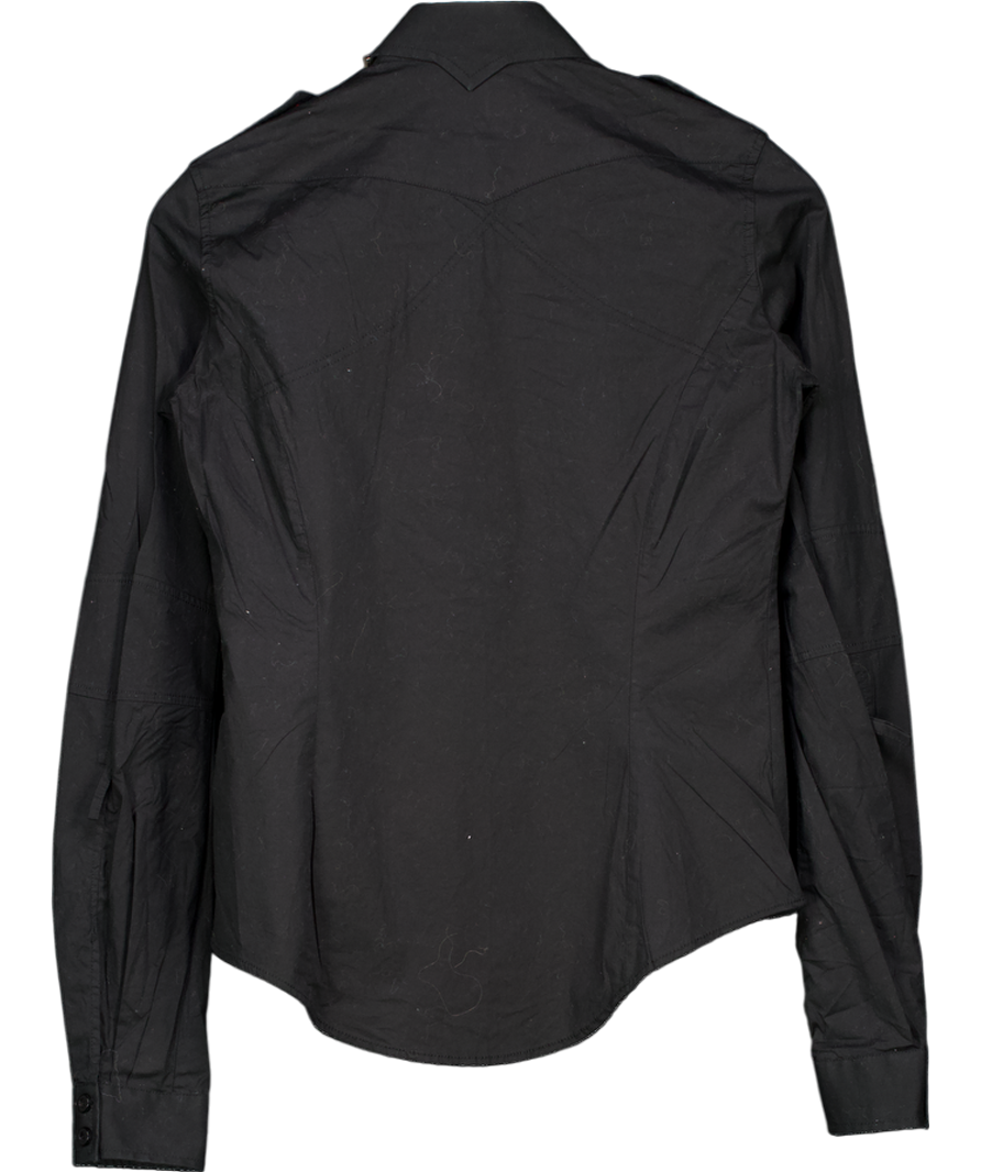 Zuelements Black Vinatahe Style Top UK S