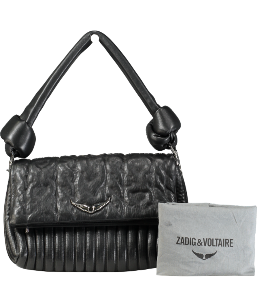 Zadig & Voltaire Black Rocky Eternal Bag One Size