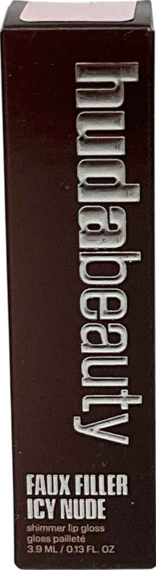 Huda Beauty Icy Nude Faux Filler Gloss Shes Glitzy 3.9