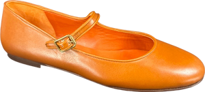 Penelope Chilvers Tan Leather Mary Jane Shoes EU 41 UK 8
