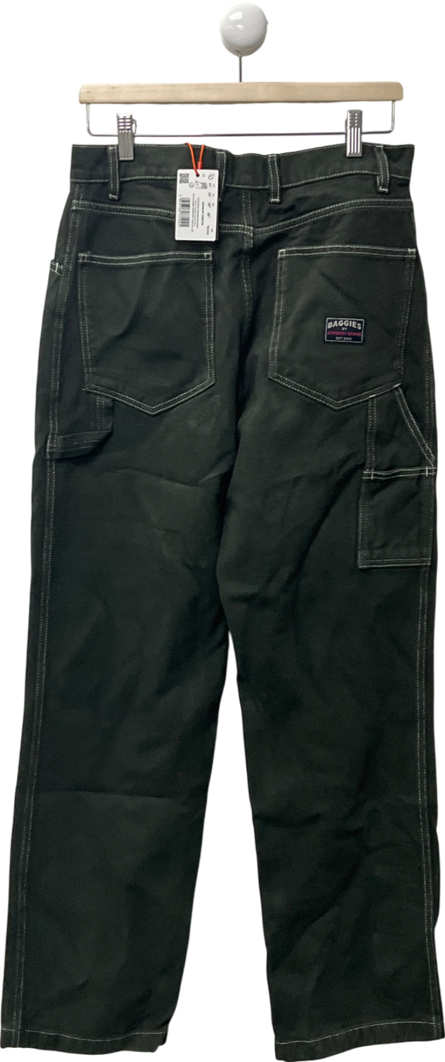 Superdry Green Contrast Carpenter Pants W26