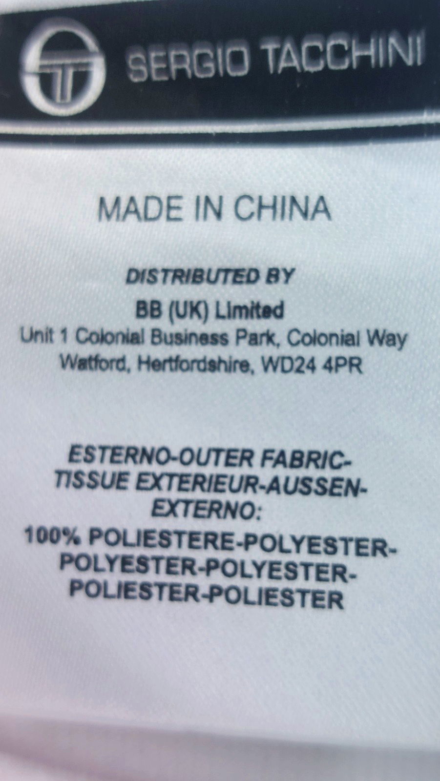 Sergio Tacchini White Tennis Shorts UK M