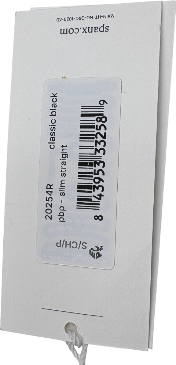 Spanx Black The Perfect Slim Straight Trousers UK S