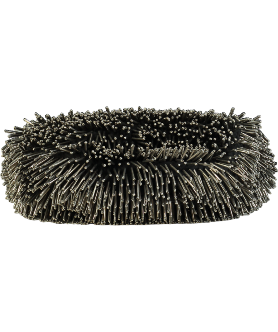 All Saints Metallic Madea Chain Strap Beaded Bag One Size