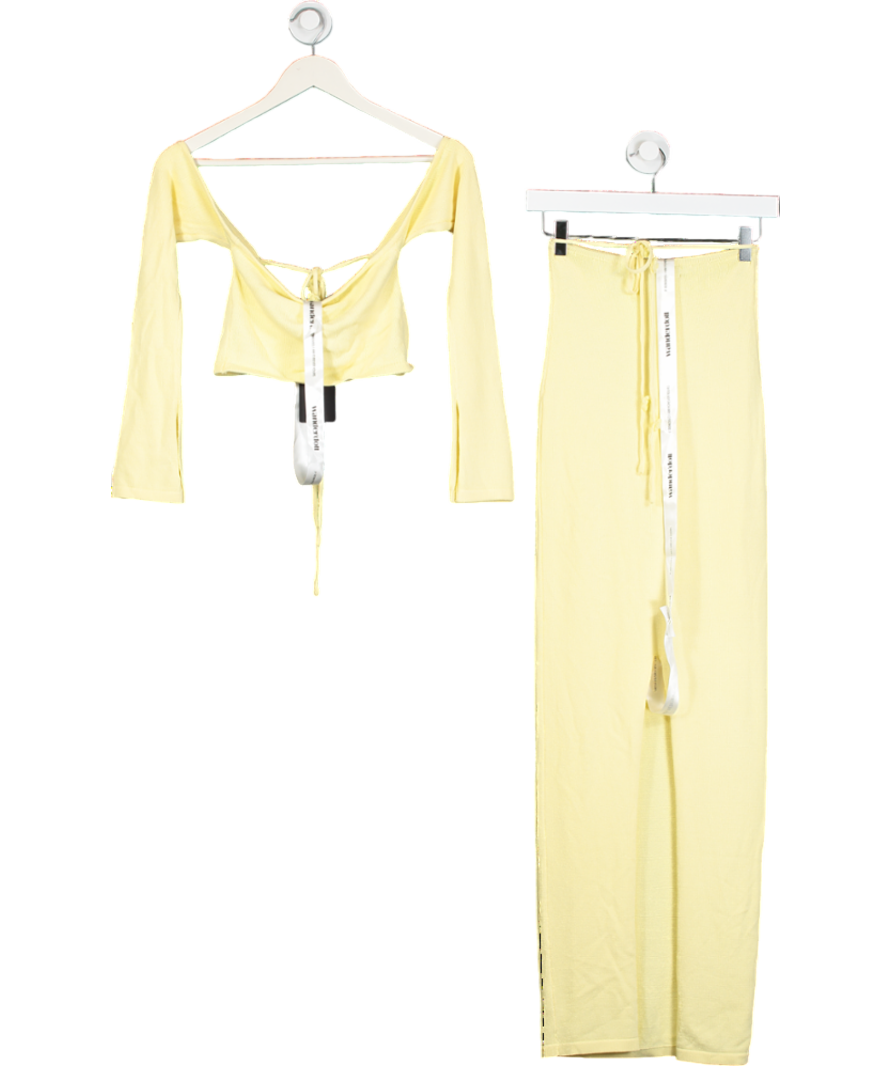 Wanderdoll Yellow Ophelia Maxi Skirt And Top UK XS
