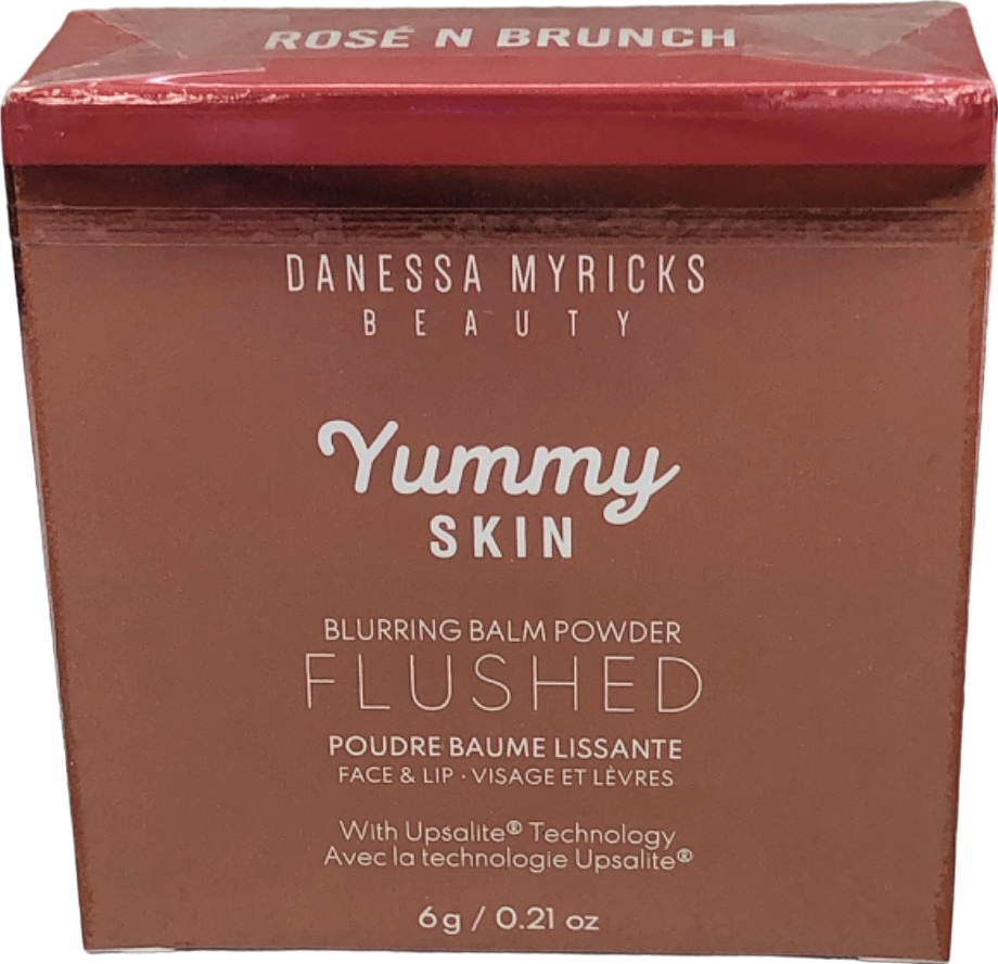 Danessa Myricks Beauty Yummy Skin Blurring Balm Powder Flushed Rosé N Brunch 6g