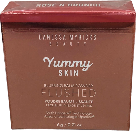 Danessa Myricks Beauty Yummy Skin Blurring Balm Powder Flushed Rosé N Brunch 6g