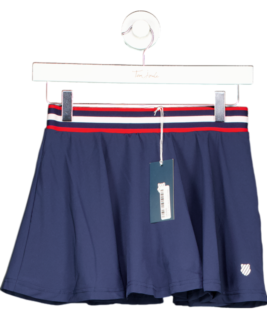 K Swiss Blue Heritage Sport Skirt UK XXS