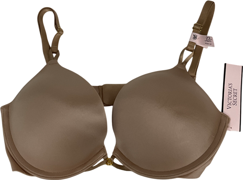 victoria secret Very Sexy Praline Nude Add 2 Cups Push Up Bombshell Bra UK 32C