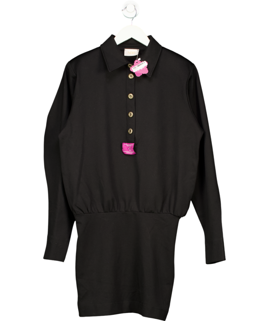 Naia Black Lucky Mini Dress UK S