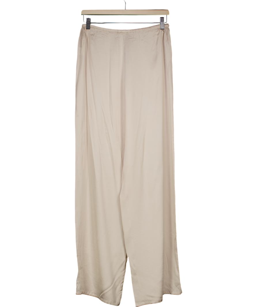 Rumored Beige Easy Drawstring Pant UK S