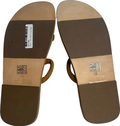 Free People Brown Strappy Sandles  EU 41 UK 8