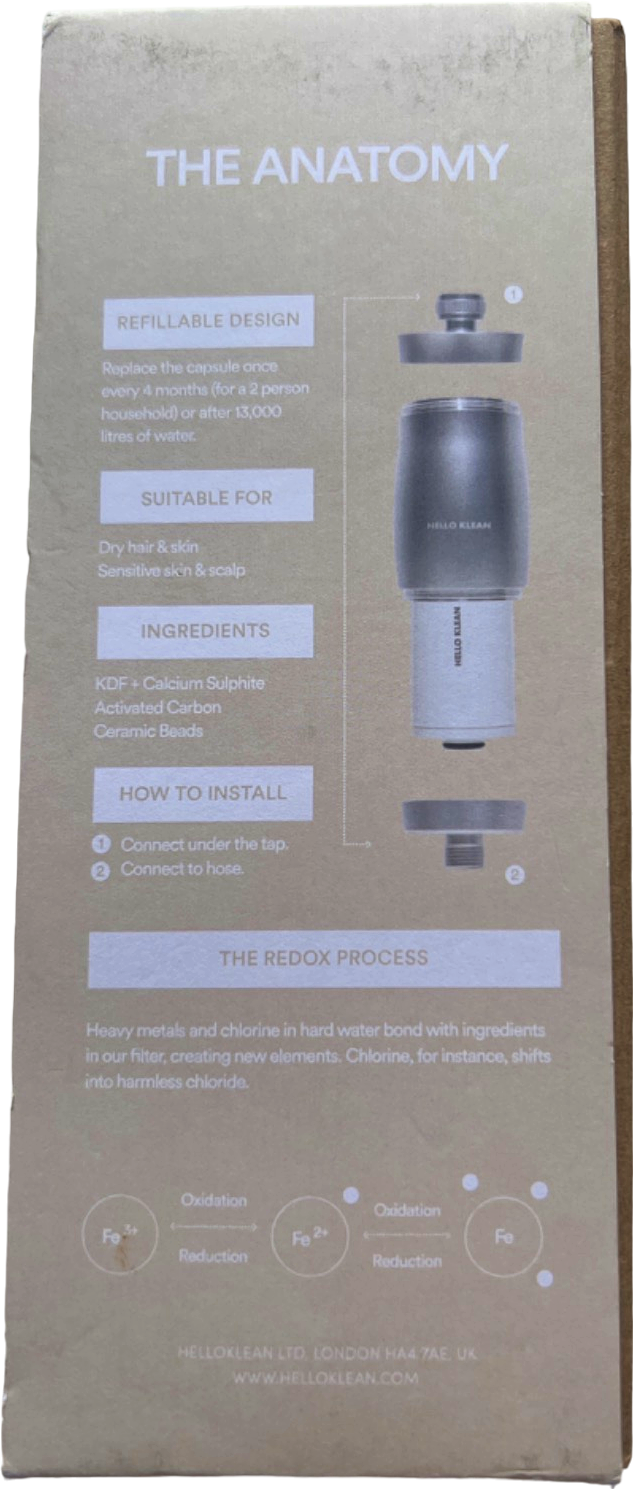 Hello Klean Shower Filter for Hard Water