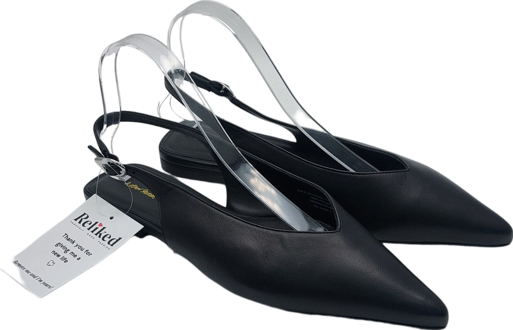 & Other Stories Black Sling Back Pumps UK 7 EU 40 👠
