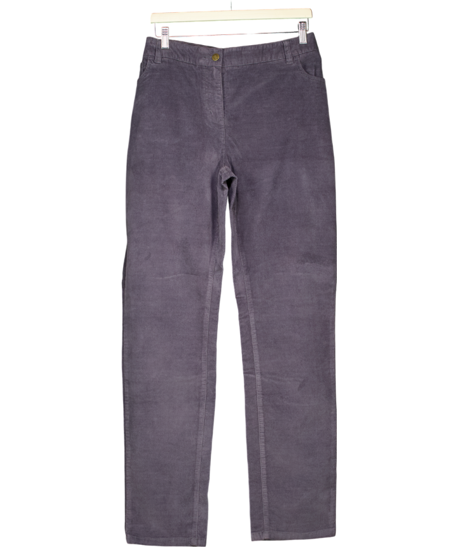 Boden Grey Corduroy Slim Trouser Long UK 22