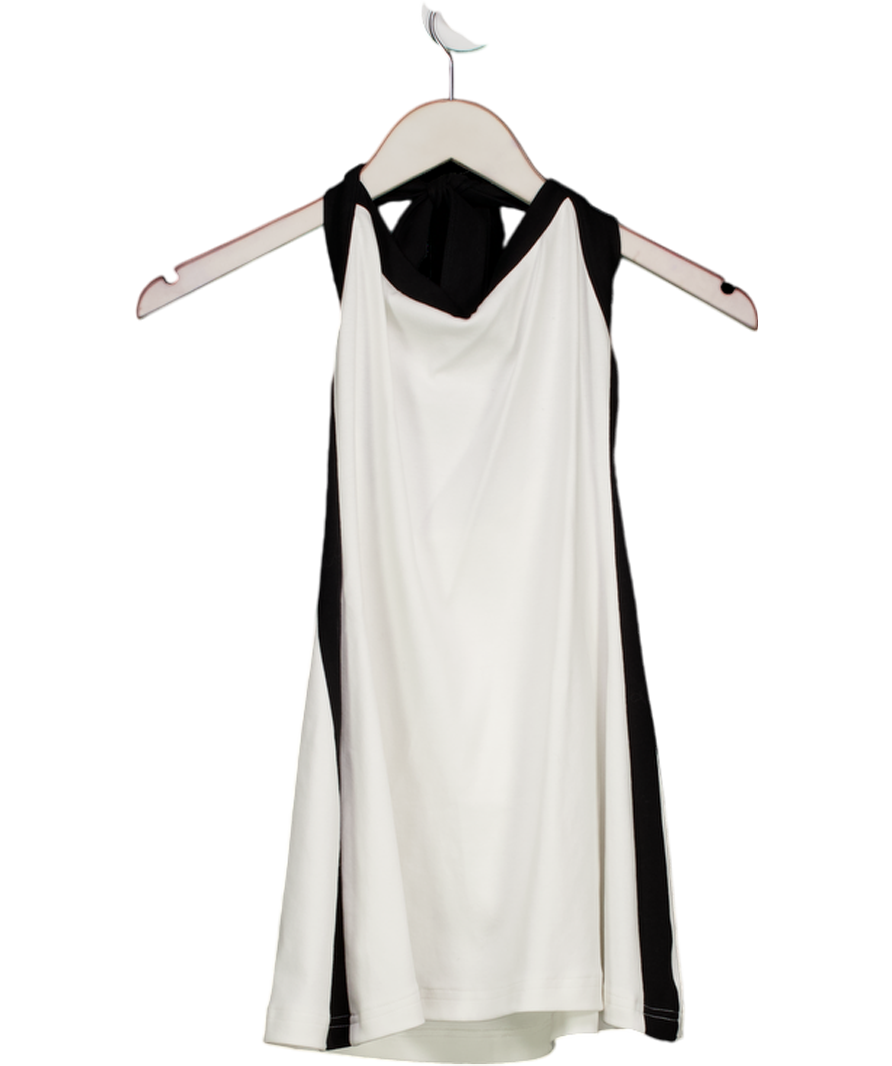 White Fox White I've Got Dreams Halter Mini Dress UK M