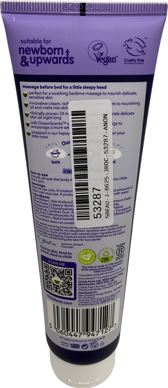 Childs Farm Calming Massage Lotion 150 ml