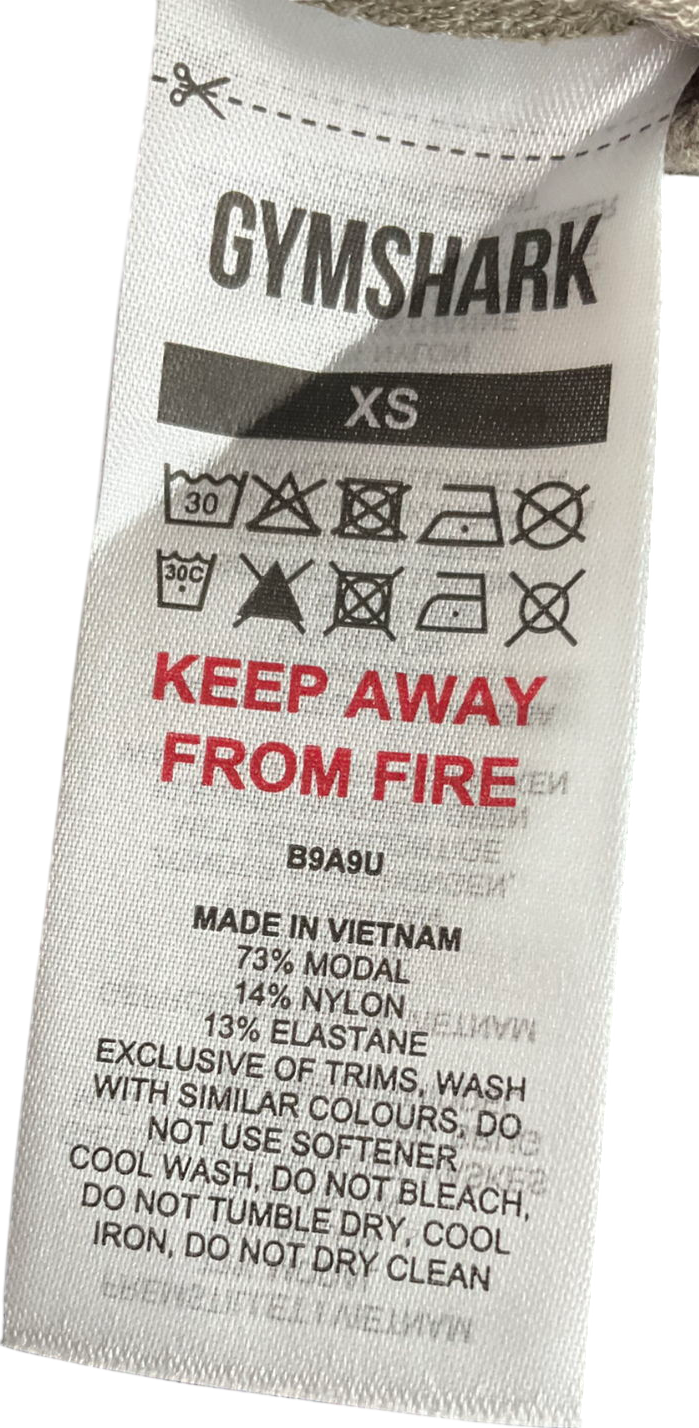 gymshark Beige Luxe Seamless Leggings UK XS