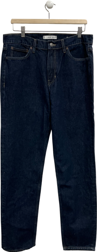 MANGO Blue Bob Regularly Fit Jeans W32