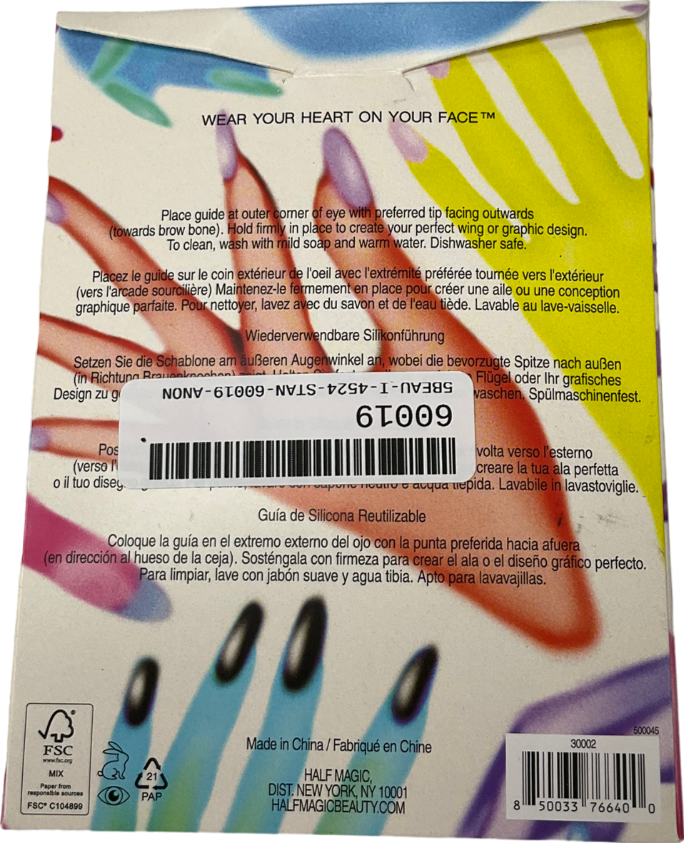 half magic Wing Magician,reusable Silicone Guide One size