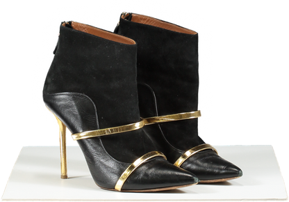 Malone Souliers Black Maureen Ankle Boots UK 5 EU 38 👠