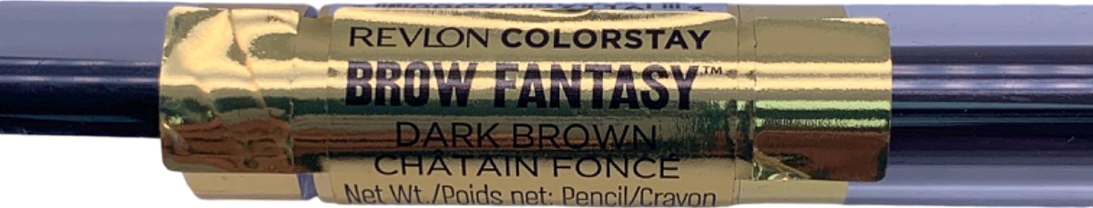 Revlon ColorStay Brow Fantasy Pencil and Gel Dark Brown 0.31g