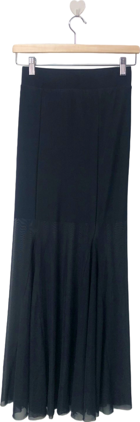 River Island Black Smart Skirt Size UK 6