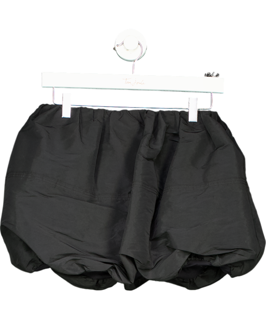 MANGO Black Low Rise Balloon Mini Skirt UK 6