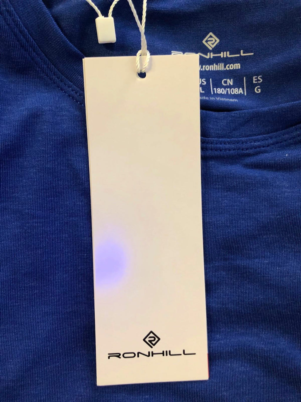 Ronhill Blue Running T-Shirt UK L