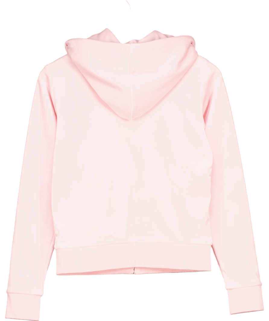 Juicy Couture Pink Robertson Velour Hoodie UK S