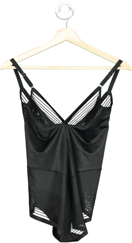 M&S Black Bodysuit UK 8