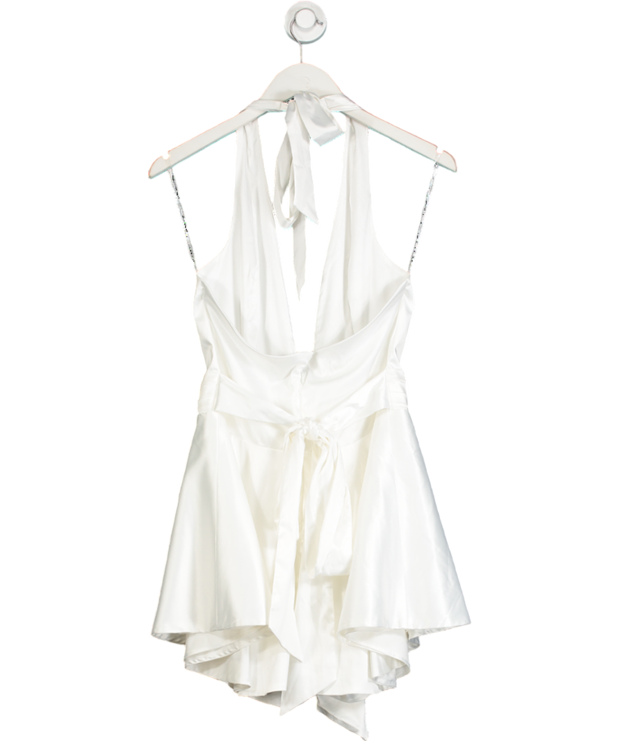 Babyboo White Gaia Playsuit UK XL