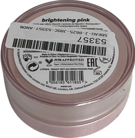 Lottie london Ready To Go Setting Powder 15g