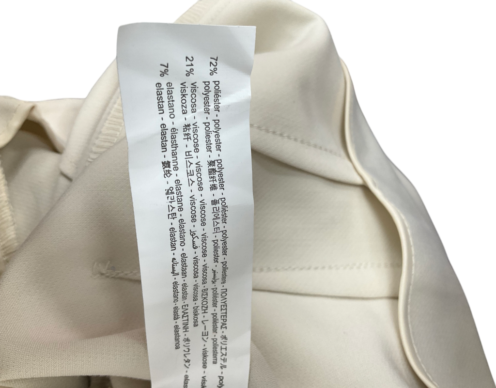 ZARA Beige Zara Tapered Trousers UK M