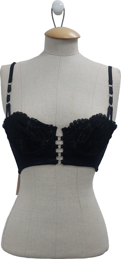 Livy Black Mabourg Wire Bra UK 32C