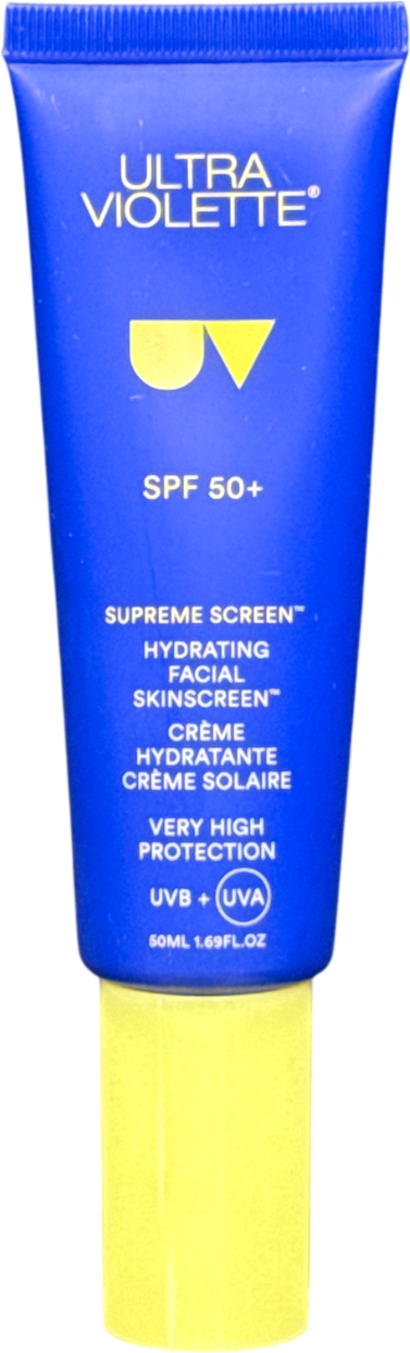 Ultra Violette Supreme Screen Hydrating Facial Skinscreen Spf 50+ 50ml