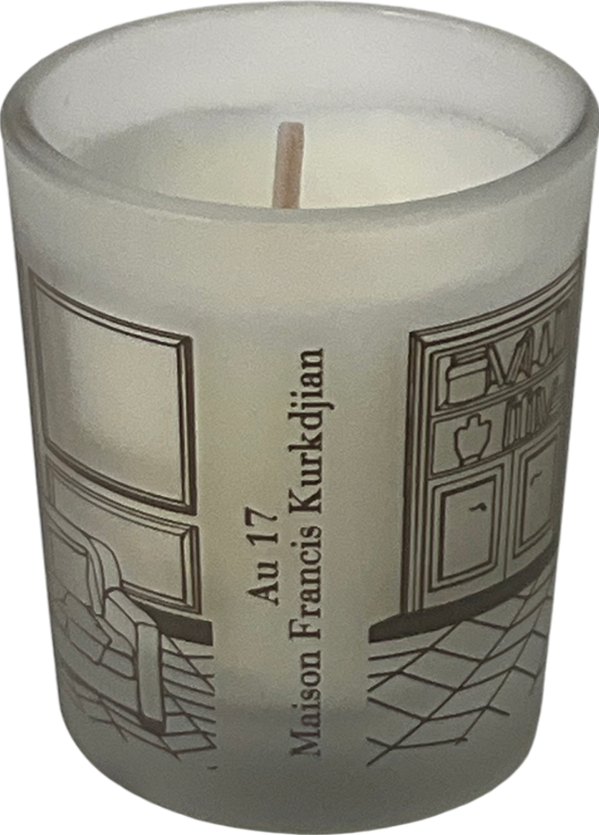 Maison Francis Kurkdjian White Au 17 Mini Candle