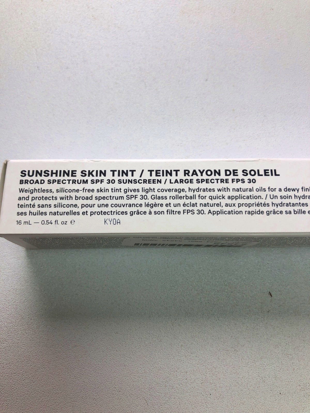 Milk Makeup Sunshine Skin Tint Sunscreen Broad Spectrum SPF 30 Medium Tan 16ml