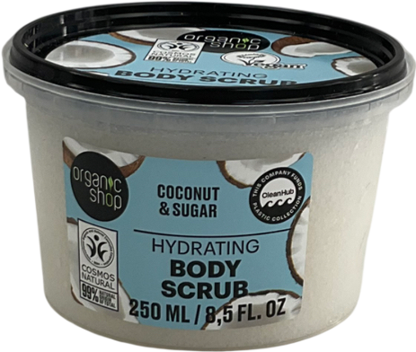 ORGANIC SHOP Hydrating Body Scrub Coconut 250ml