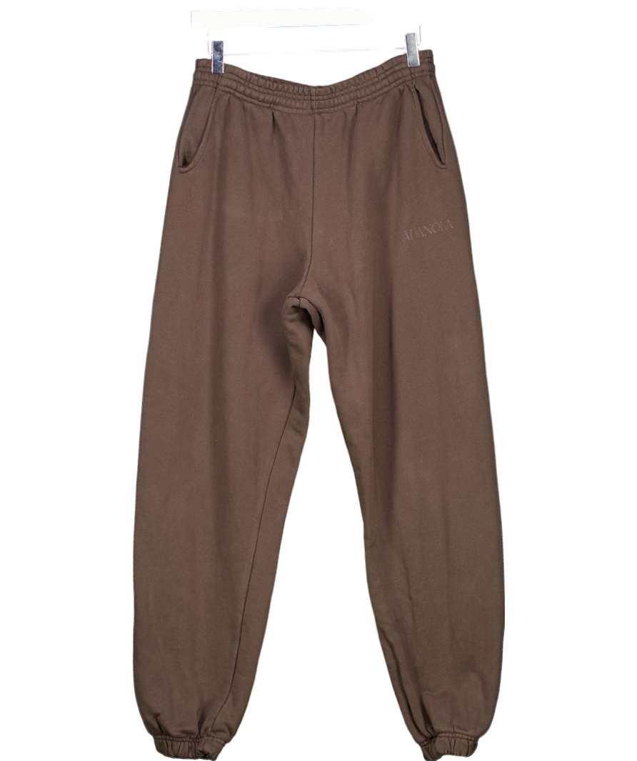 Adanola Brown Steph Shep Cuffed Joggers UK S