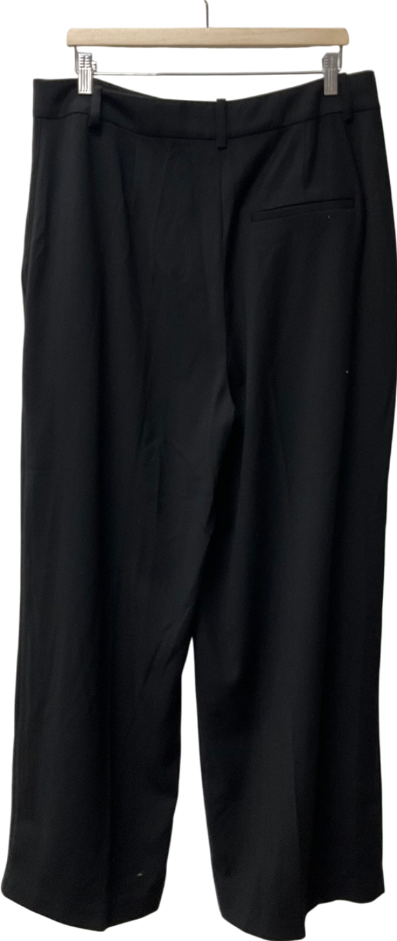 LOUNGE Black Wide-leg Trousers UK XXL