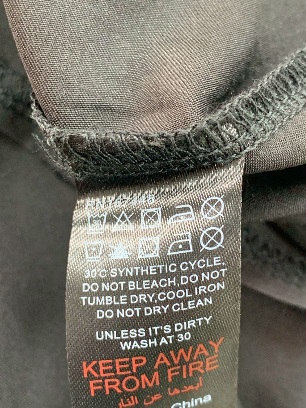 Pretty Little Thing Black Woven Boatneck Scoop Back Long Top UK 6