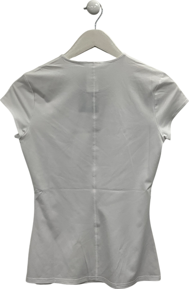 gymshark White Running T-shirt UK XS