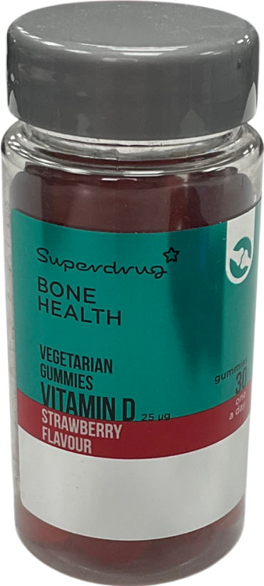 Superdry Bone Health Gummies Strawberry 30